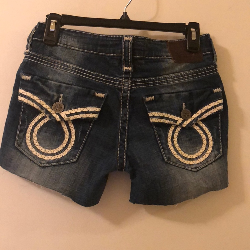 Big star denim shorts